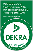 Dekra zertifizierte Sachverständige für Immobilienbewertung D1 Standard EFH/ZFH